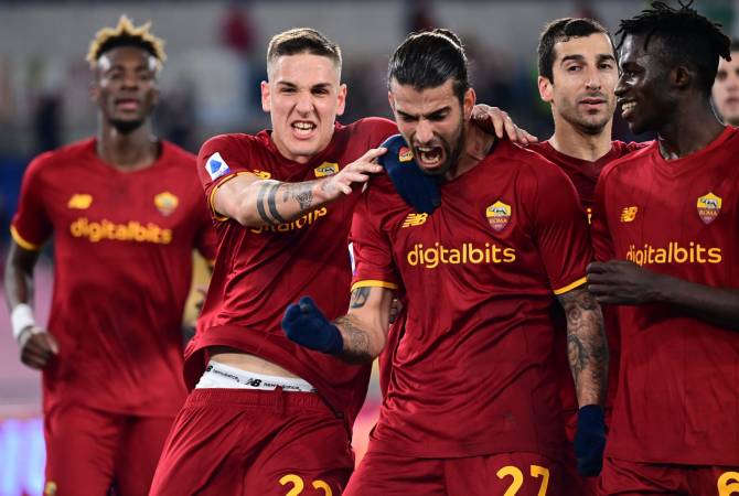 AS Rome-Cagliari (1-0), Henrikh Mkhitaryan brillant, était titulaire et joua toute la rencontre