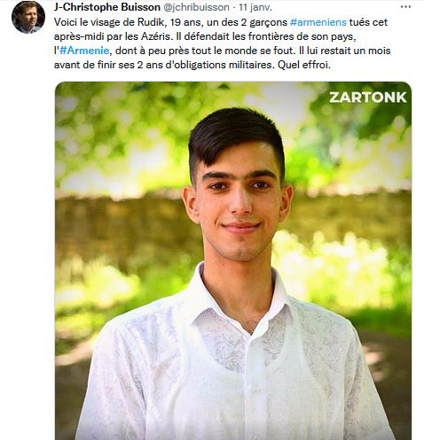 Voici le visage de Rudik