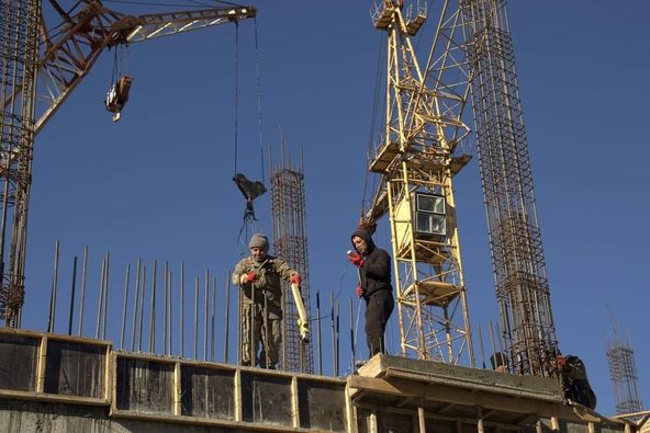 La construction d&rsquo;un quartier composé de trois immeubles résidentiels se poursuit à Stepanakert