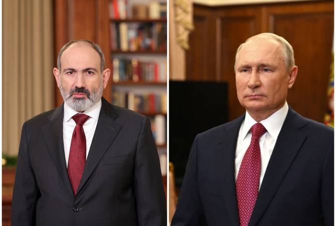 Nikol Pachinian a eu une conversation téléphonique avec Vladimir Poutine