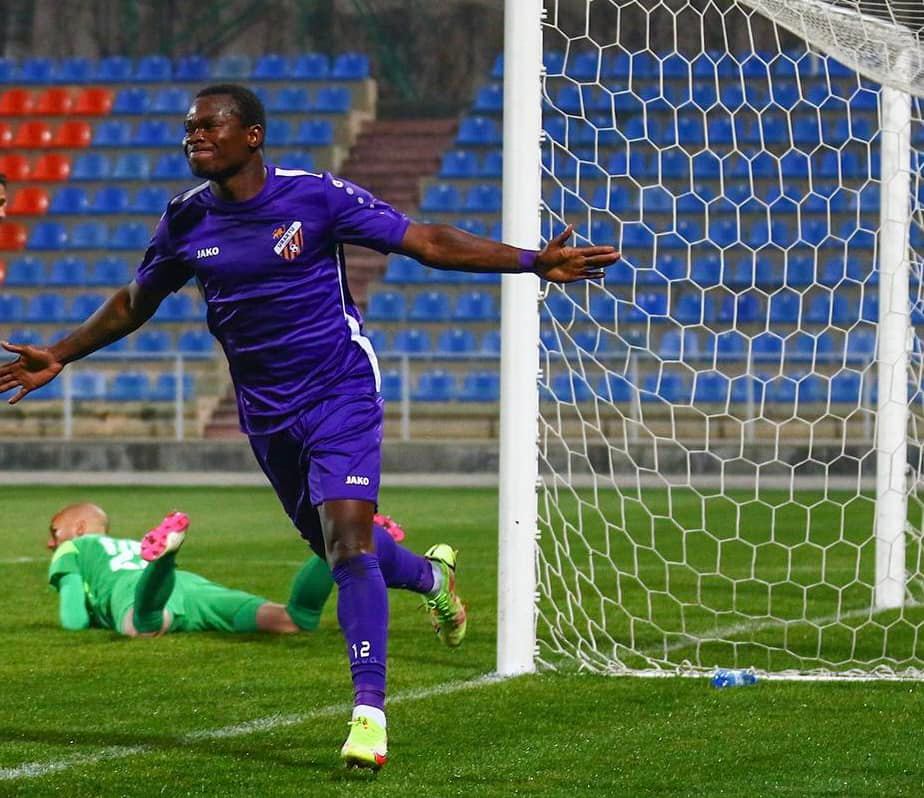 L’attaquant Djonel Desiré au club d’Urartu Erévan a marqué 3 buts cette saison en championnat d’Arménie de Première ligue