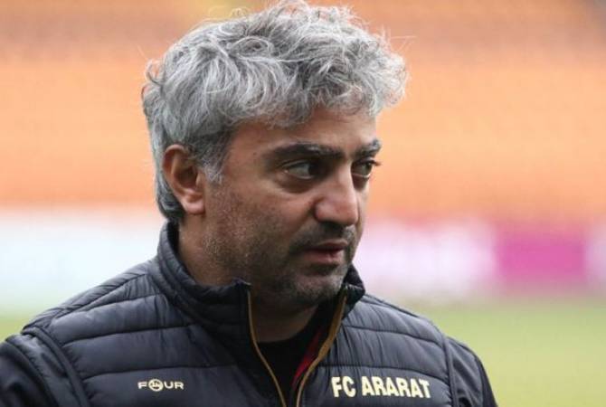 Edgar Torosyan est le nouvel entraîneur d’Ararat Erévan