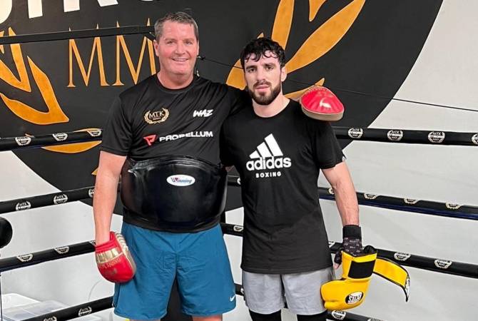 Médaille de bronze à Tokyo 2020, l’Arménien Hovhannès Bachkov, entraîné par un britannique se prépare pour son prochain combat professionnel