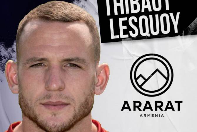 Le défenseur belge de 26 ans Thibaut Lescuoy a rejoint le club Ararat-Armenia