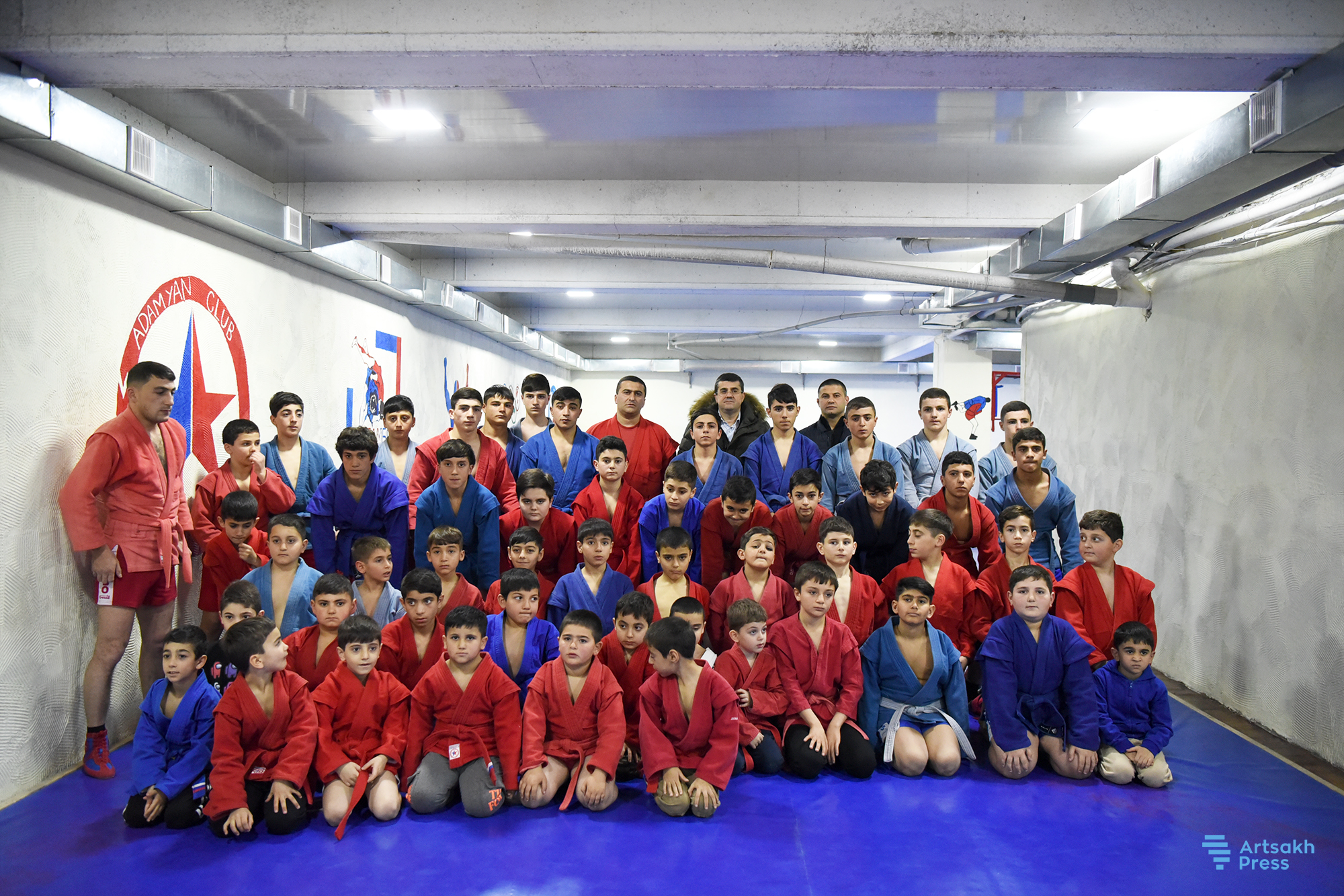 Ouverture à Stepanakert (Artsakh) d’une salle de sport pour le sambo