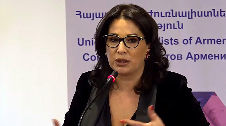 Satik Seyranyan réélue à la présidence de l&rsquo;Union des journalistes d&rsquo;Arménie