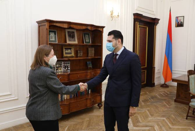 Lynn Tracy ambassadrice des Etats-Unis à Erévan : La question du statut de l’Artsakh (Haut-Karabagh) n&rsquo;est pas résolue, ce processus doit être mené sous le mandat des coprésidents du groupe de Minsk de l&rsquo;OSCE