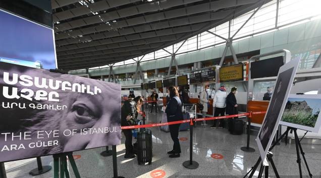 Le premier vol de la compagnie Flyone Armenia entre Erévan et Istanbul a débuté aujourd’hui