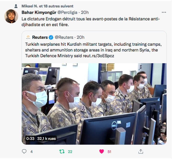 Bahar Kimyongür : Erdogan détruits les avant-postes anti-djihadistes