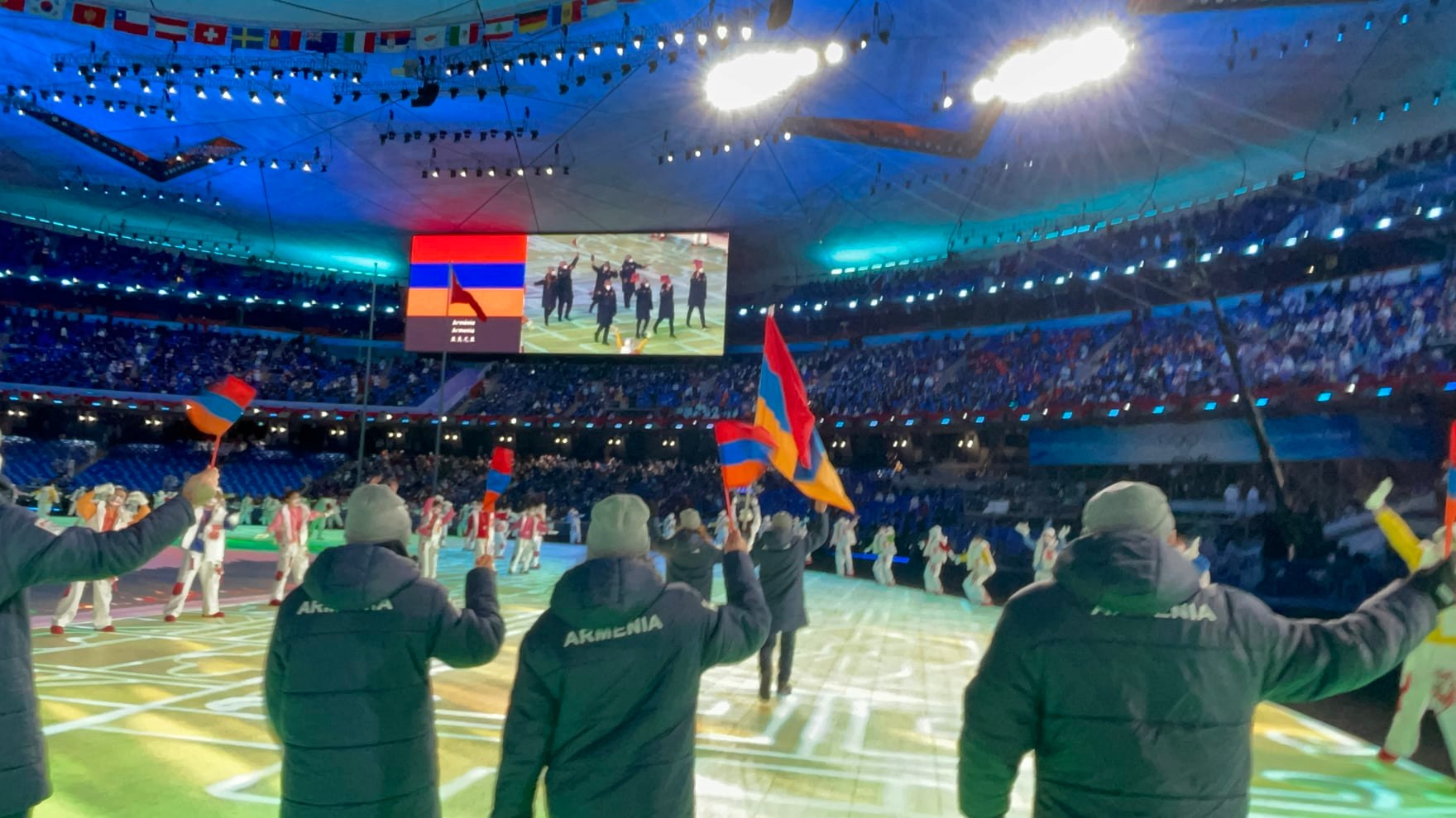 Les membres de l’équipe d’Arménie aux 24e J.O. d’hiver de Pékin débuteront les compétitions dimanche 6 février