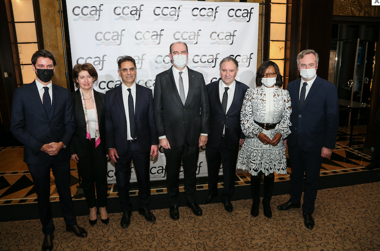 Le dîner du CCAF vu par Vartan Tanélian