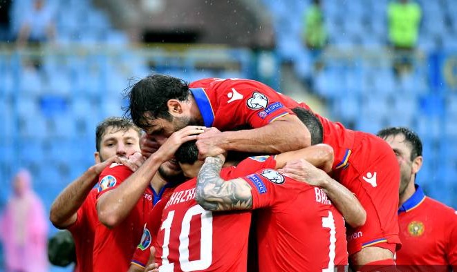 L’équipe nationale d’Arménie de football maintient sa 92e place au classement mondial de la FIFA