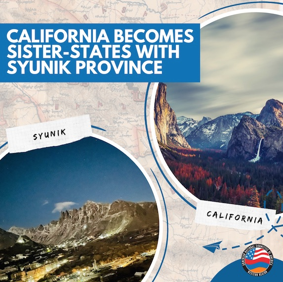 La Californie établit une relation d&rsquo;État frère avec la province arménienne de Syunik