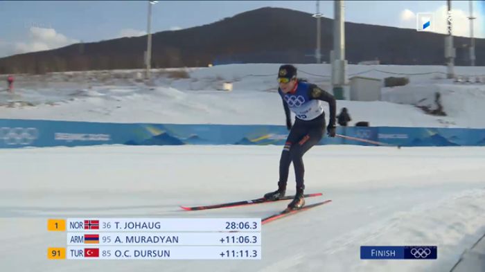 Aux Jeux olympiques d’hiver de Pékin, les représentantes de l’Arménie Katya Galstyan est la 74e, Angelina Mouradyan est la 94e en ski style classique 10 km