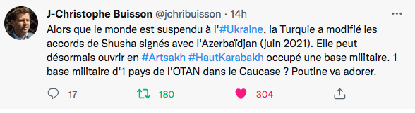 JC Buisson : une base miitaire turque en Artsakh