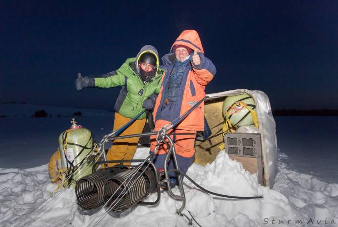 L&rsquo;Arménie a établi le record du monde du plus long vol en montgolfière