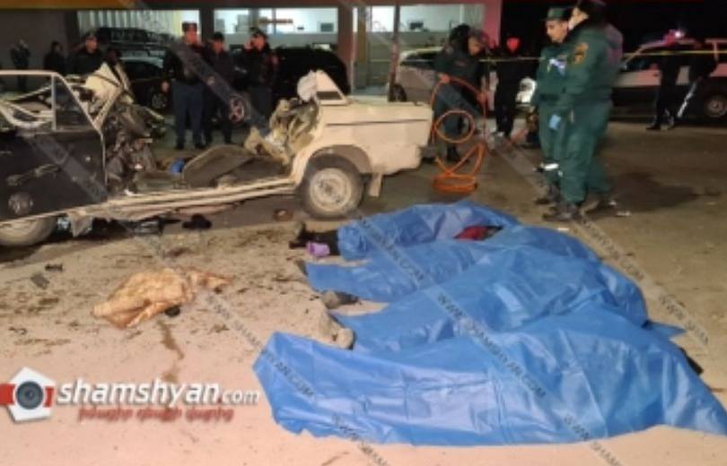 Un choc entre trois véhicules a fait ce dimanche soir 5 morts et 1 blessé à Abovian en Arménie