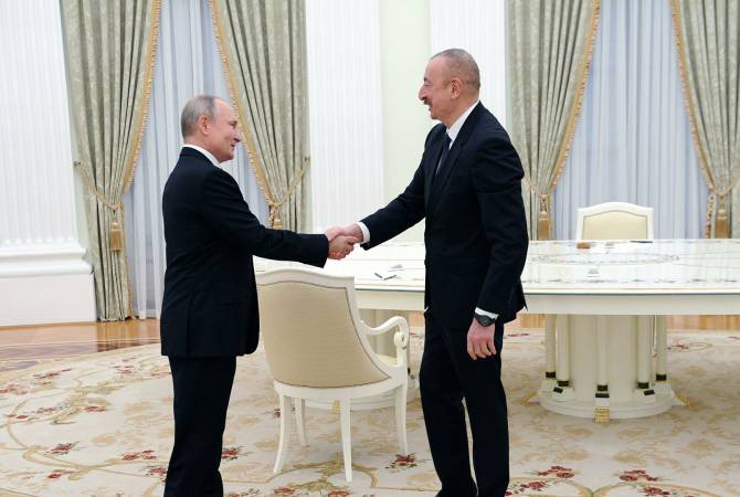 Poutine et Aliyev discuteront du processus de mise en œuvre des accords trilatéraux sur le Haut-Karabakh
