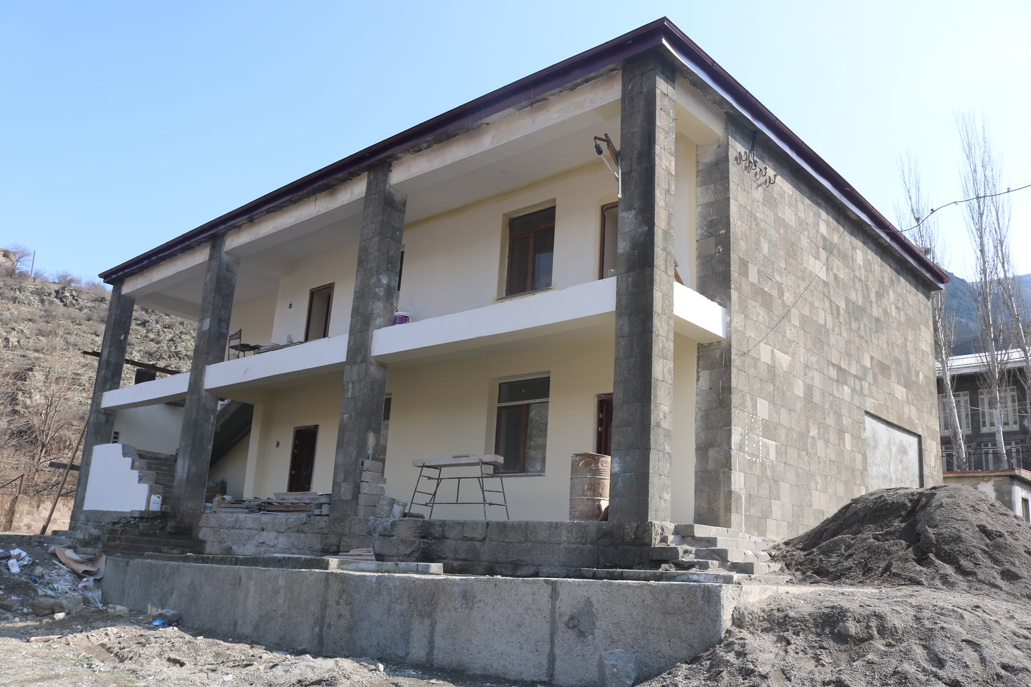 6 familles disposeront d’un nouvel appartement dans le village frontalier de Vorotan dans la région de Syunik (Arménie)
