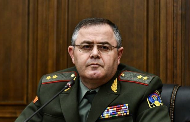 Artak Davtyan a été démis de ses fonctions de chef d&rsquo;état-major général des forces armées d’Arménie