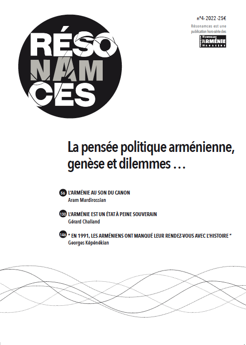 Jean-Pierre Mahé :  “Arménie et cité sont deux  réalités incompatibles”