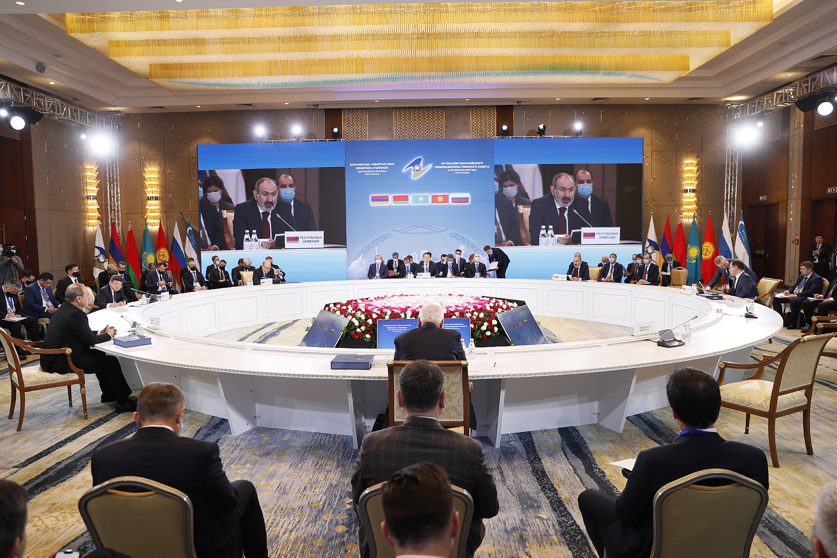 Discours du Premier ministre lors de la séance du Conseil intergouvernemental eurasiatique