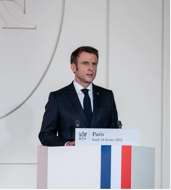 Macron affirme sa « détermination à soutenir » la Moldavie et la  Géorgie