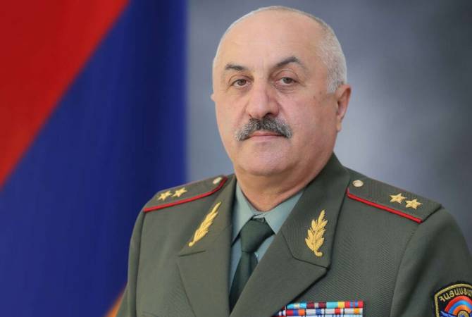 Kamo Kochounts nommé chef d&rsquo;état-major général par intérim des forces armées d’Arménie