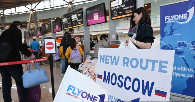 Flyone Armenia lance les vols directs réguliers Erévan-Moscou