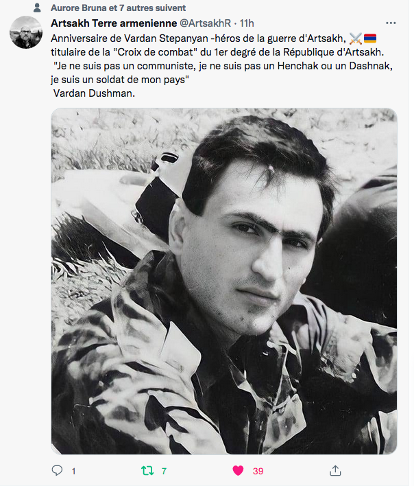 Artskakh terre arménienne : en mémoire de Vardan Stepanyan