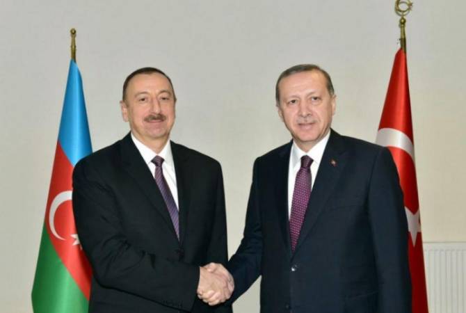 Erdogan et Aliev ont discuté de la situation en Ukraine et des relations entre l&rsquo;Arménie et l&rsquo;Azerbaïdjan