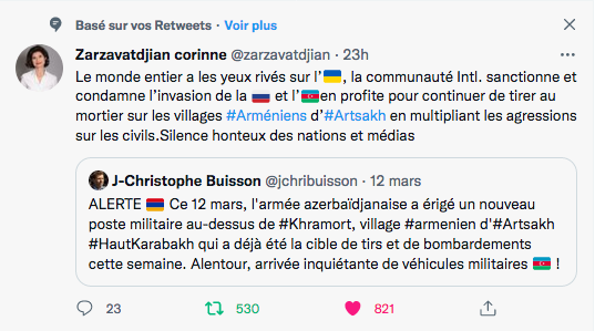 Corinne Zarzavatdjian : Quand Bakou profite de l&rsquo;Ukraine