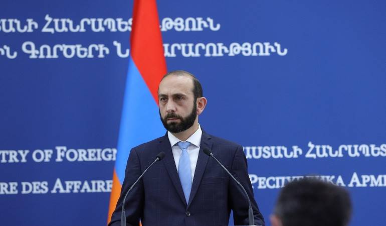 Ararat Mirzoyan est à Paris aujourd’hui