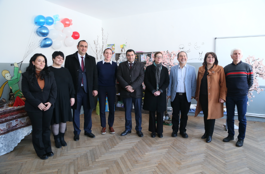 L&rsquo;ambassadrice de France visite le centre d&rsquo;Espoir pour l&rsquo;Arménie