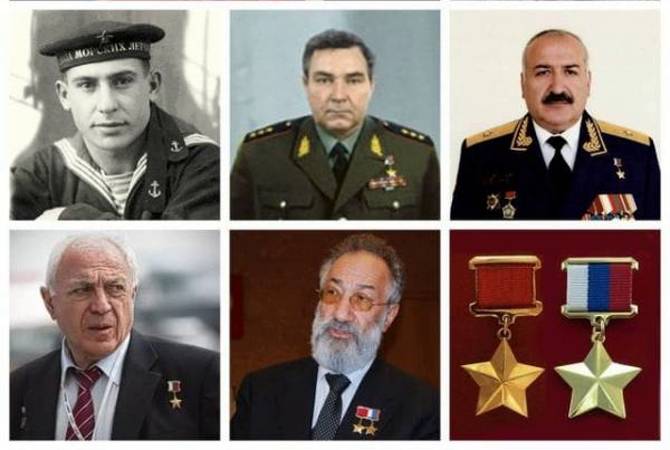 Le titre « Héros de la Fédération de Russie » a trente ans, 5 Arméniens l&rsquo;ont reçu