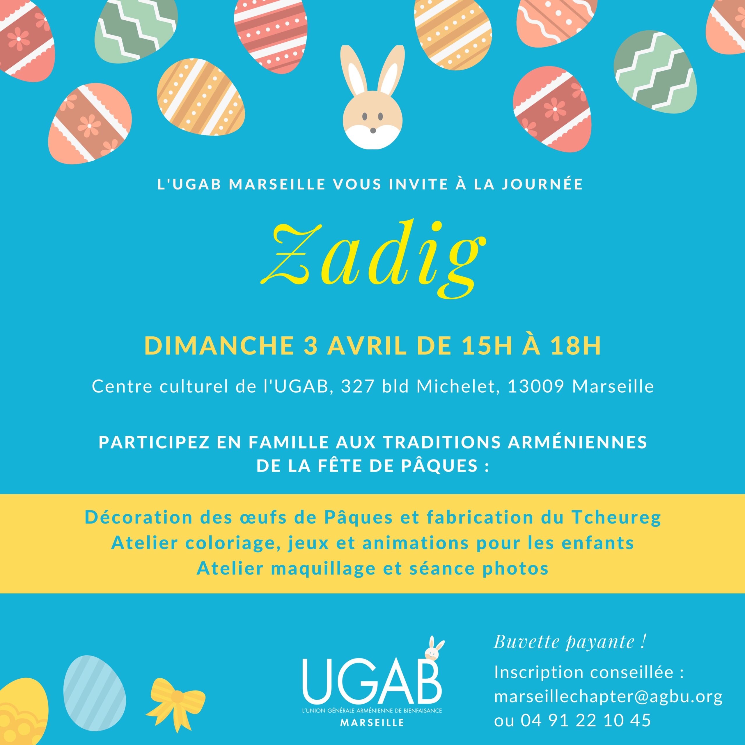 L&rsquo;UGAB fête Zadig !