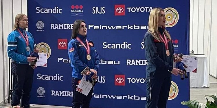 Les jeunes tireurs d’Arménie ont remporté 2 médailles d&rsquo;or au Championnat d&rsquo;Europe junior de tir en Norvège