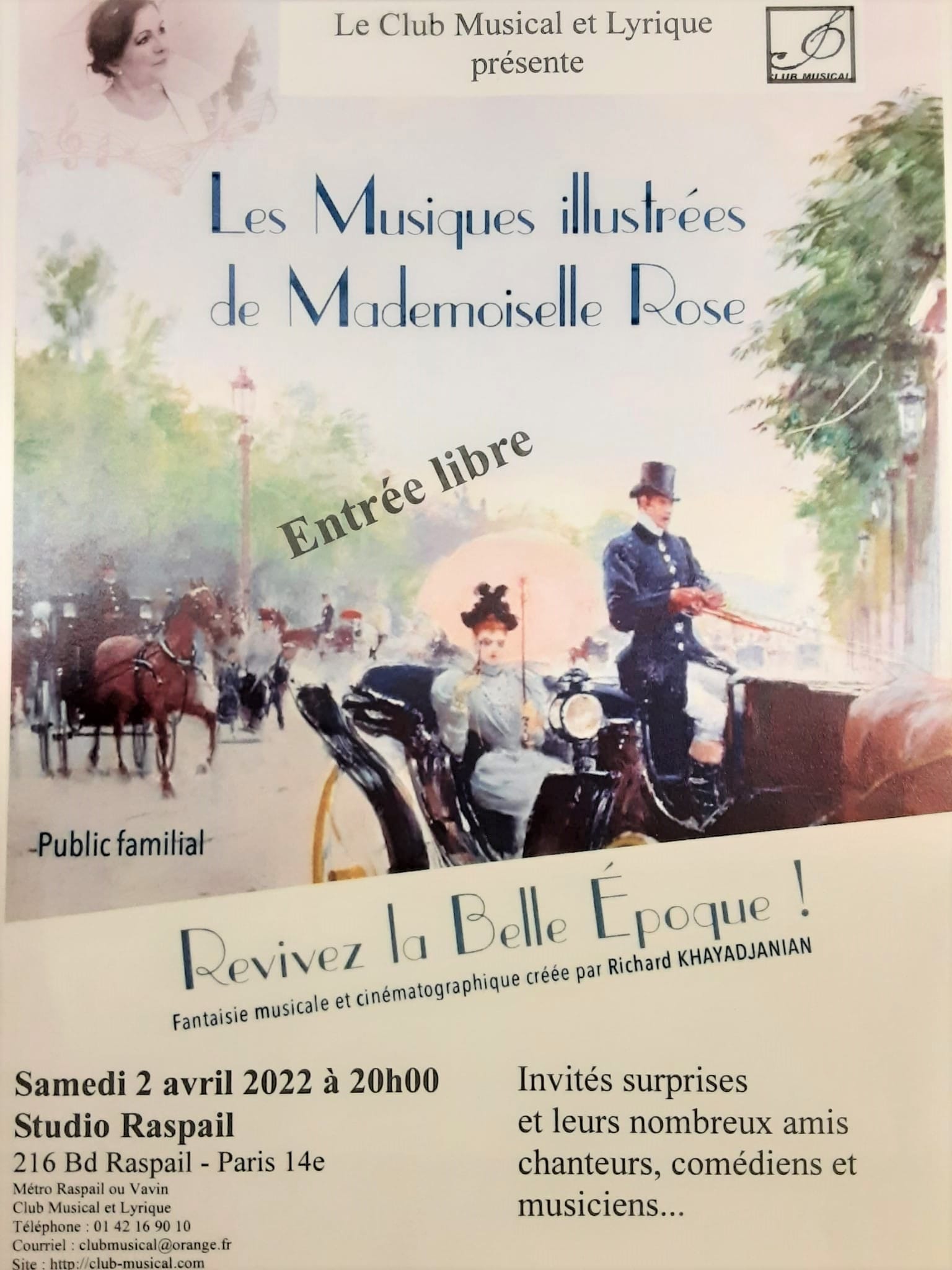 Les musiques illustrées de Mlle Rose