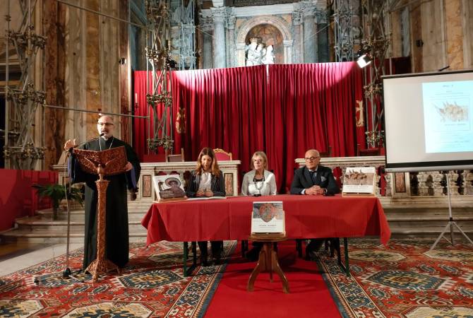 La présentation d&rsquo;un livre consacré à la restauration des fresques du monastère arménien de Dadivank a eu lieu à l&rsquo;église Saint-Nicolas de Rome