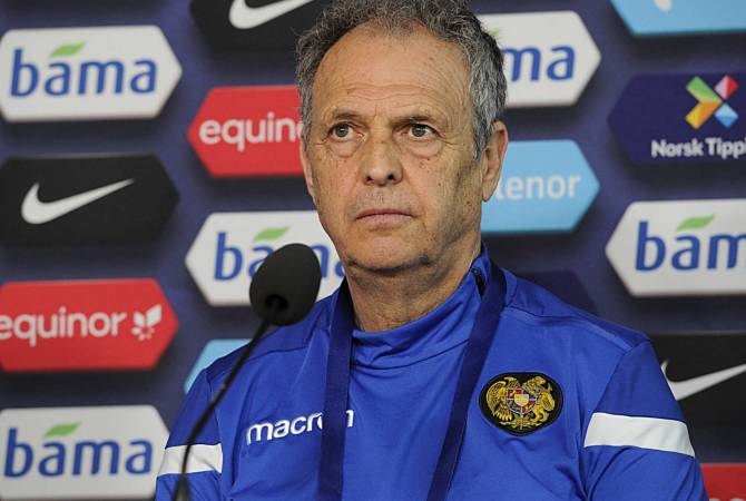 Norvège-Arménie amical ce soir à Oslo, le sélectionneur arménien Joaquin Caparros s&rsquo;attend à un match difficile pour l’Arménie