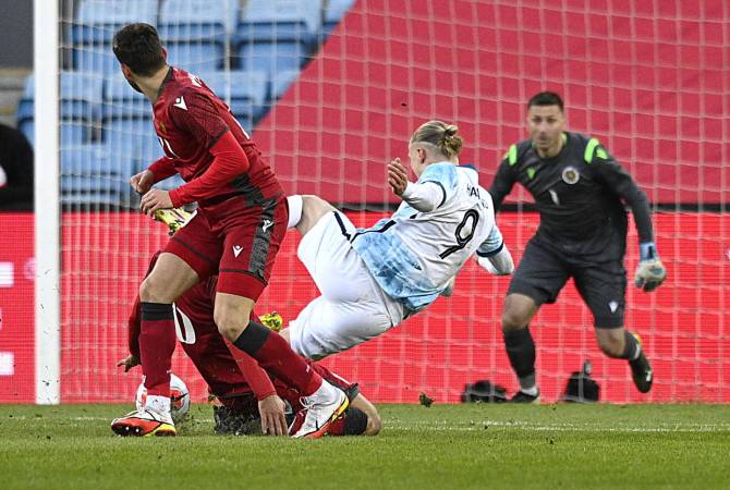 Norvège-Arménie amical (9-0) défaite historique de la sélection arménienne