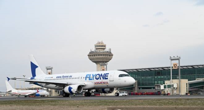 La compagnie aérienne FlyOne Armenia va réaliser des vols hebdomadaires Erévan-Beyrouth-Erévan