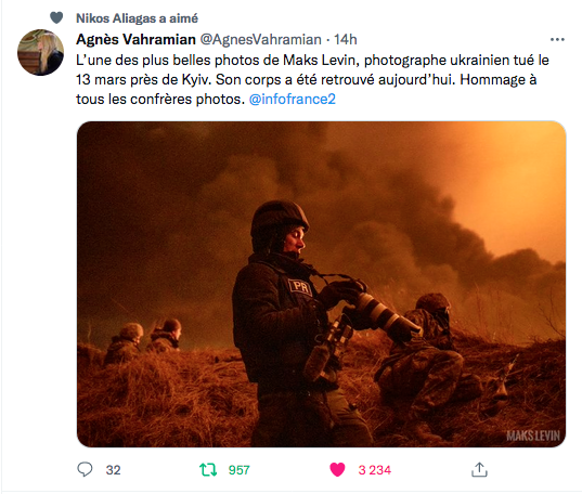 Agnes Vahramian : hommage au photographe ukrainien Maks Levins