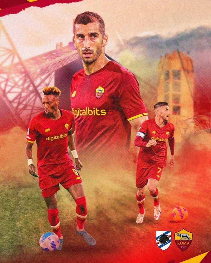 L’Arménien Henrikh Mkhitaryan marqua le seul but du match Sampdoria Gênes-AS Rome (0-1) lors de la 31e journée du championnat d’Italie