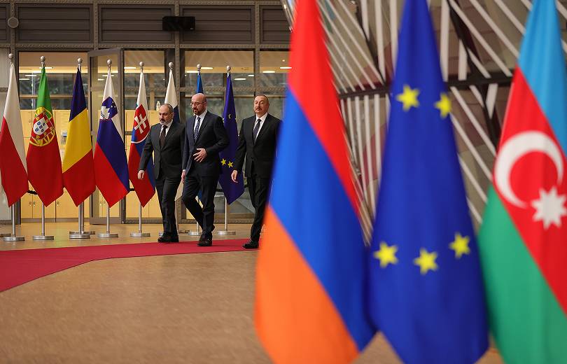 Rencontre Aliev-Pachinian-Michel à Bruxelles : Une commission de démarcation frontalière entre l’Arménie et l’Azerbaïdjan sera mise en place d&rsquo;ici la fin du mois