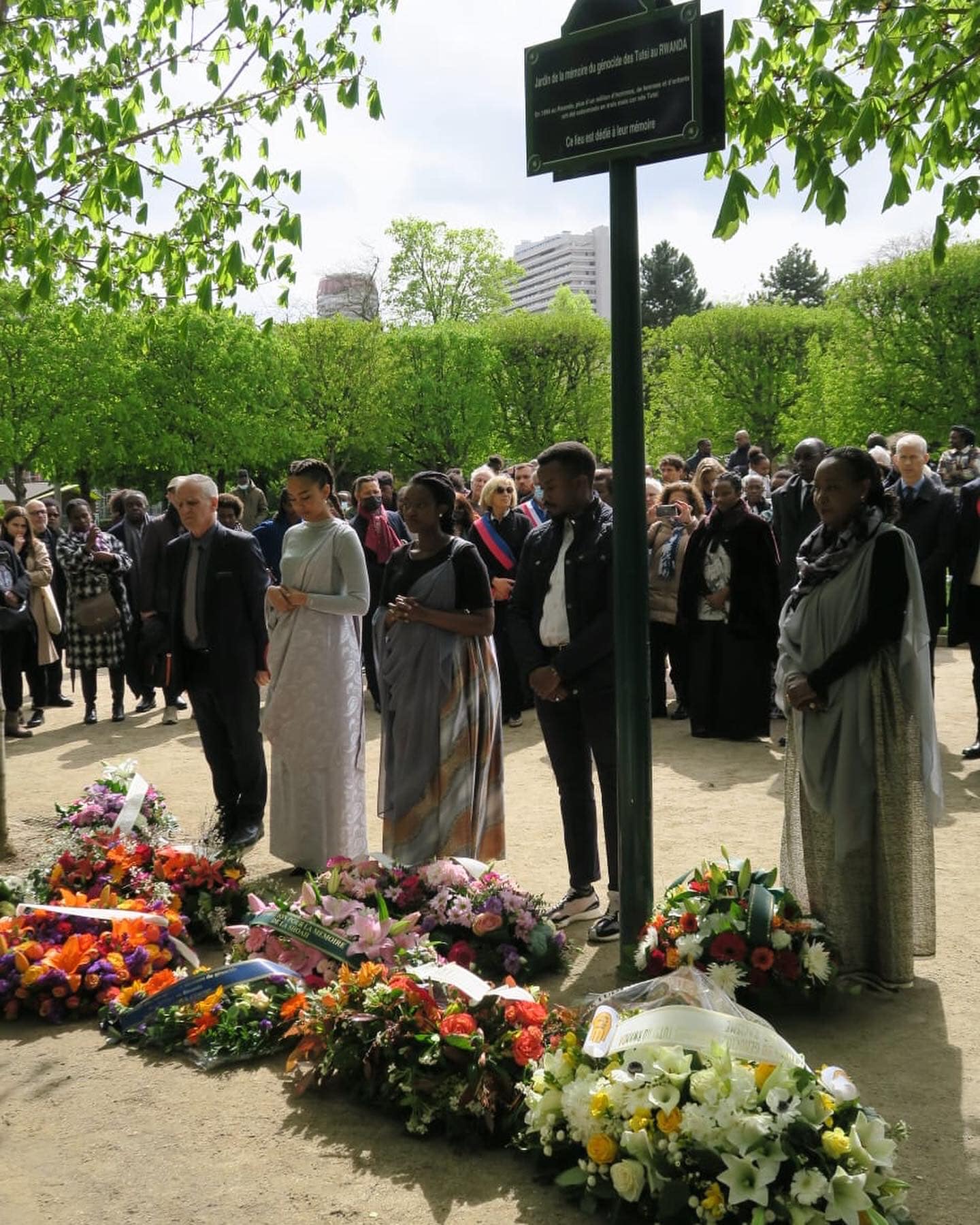 28ème commémoration du génocide des Tutsis