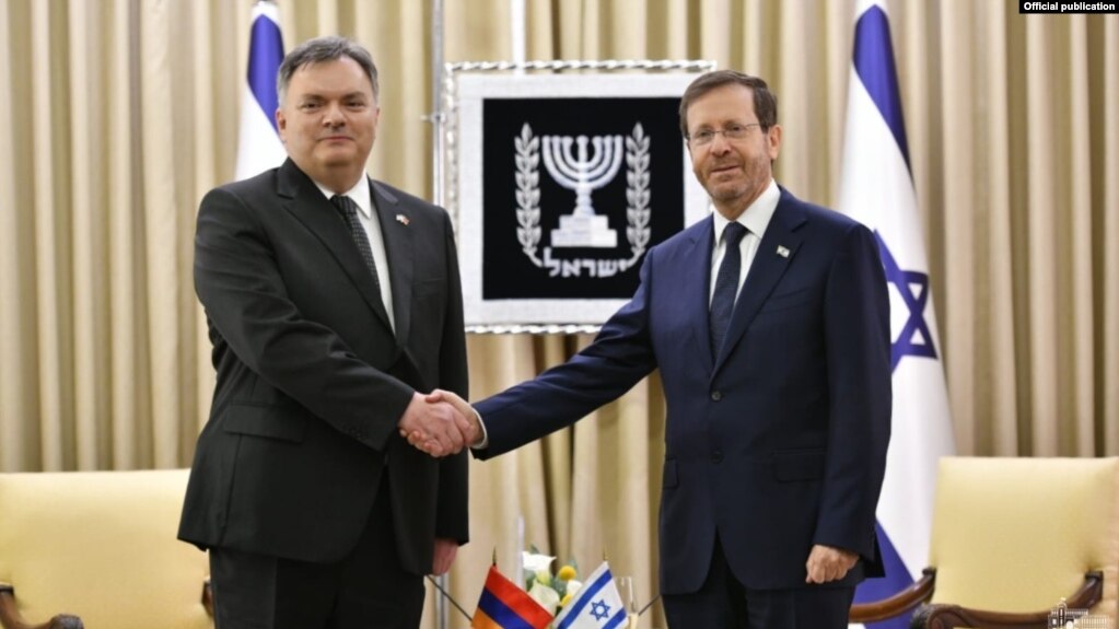 L&rsquo;Arménie renvoie son ambassadeur en Israël