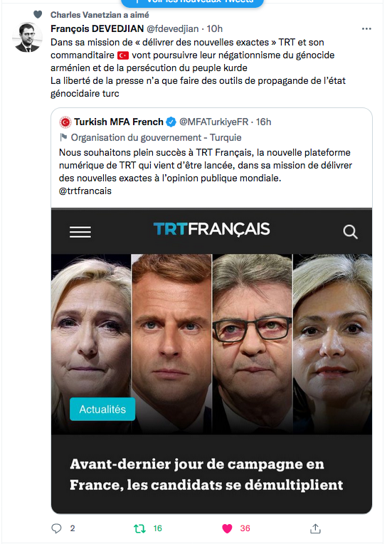 François Devedjian : le négationnisme de TRT
