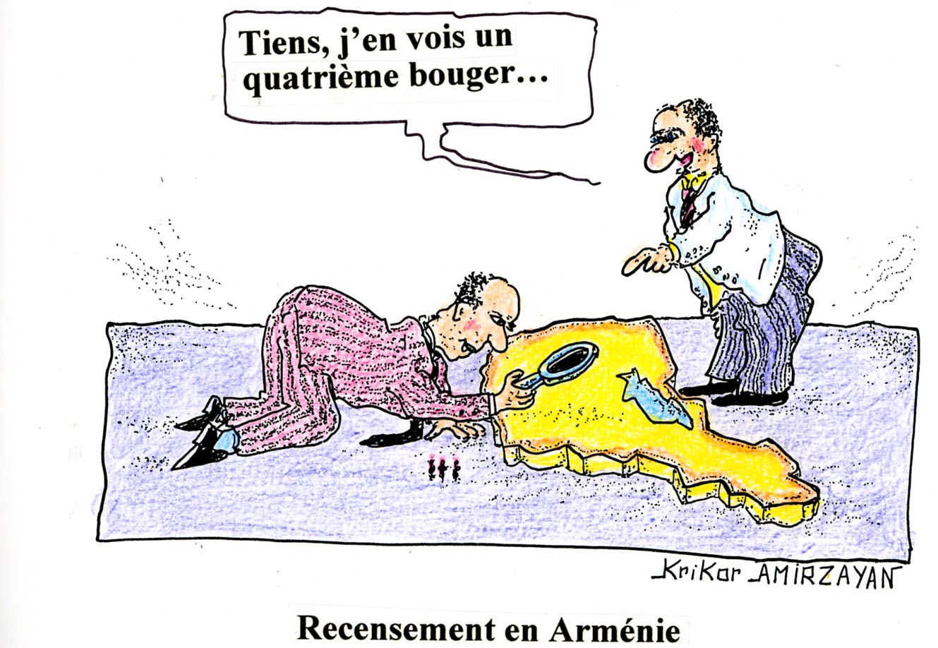 Un recensement sera effectué en Arménie du 13 au 22 octobre 2022