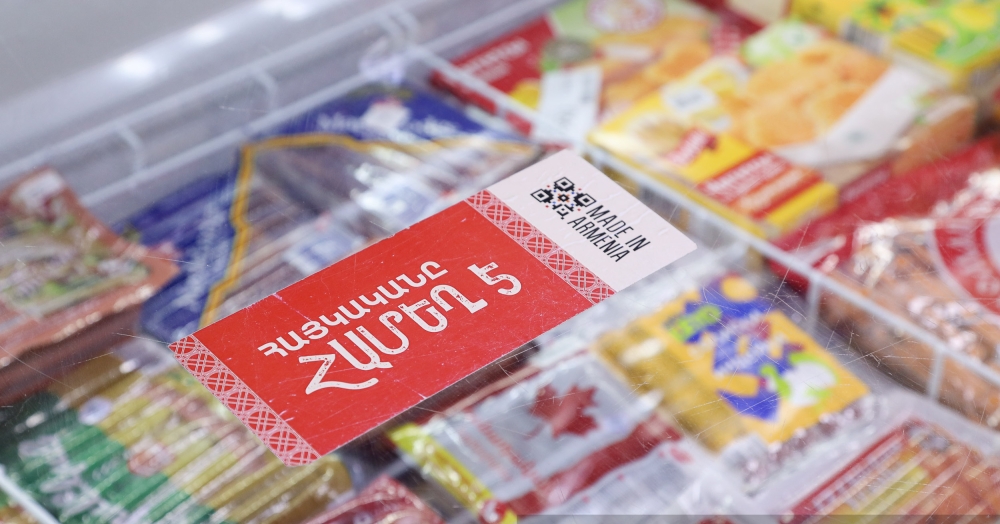 Désormais, les produits arméniens se démarqueront dans les magasins avec des logos spéciaux « Made in Armenia »